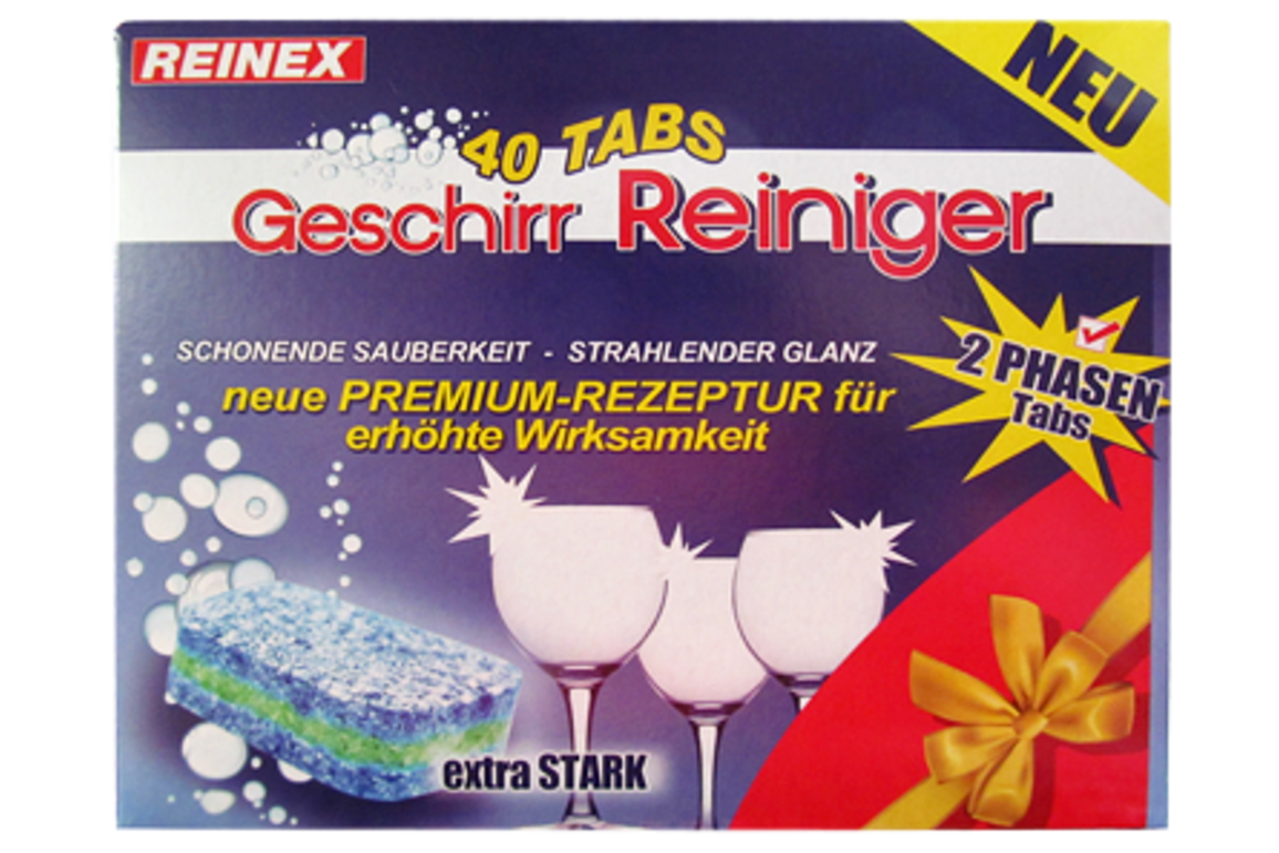 Geschirreiniger 2-Phasen Tabs 40 Stück, Art.-Nr. 0060051 - Paterno Shop