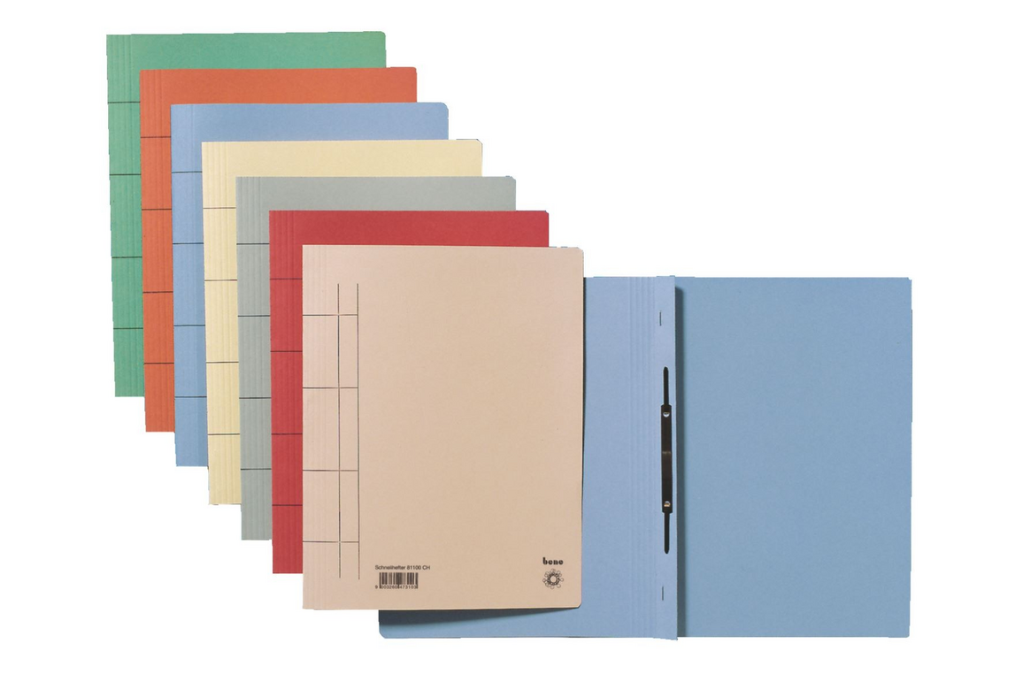 Schnellhefter Bene A4 blau, Art.-Nr. 081100-BL - Paterno Shop