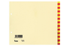 Register Bene A-Z 24-teilig rot - gelb, Art.-Nr. 093403 - Paterno Shop