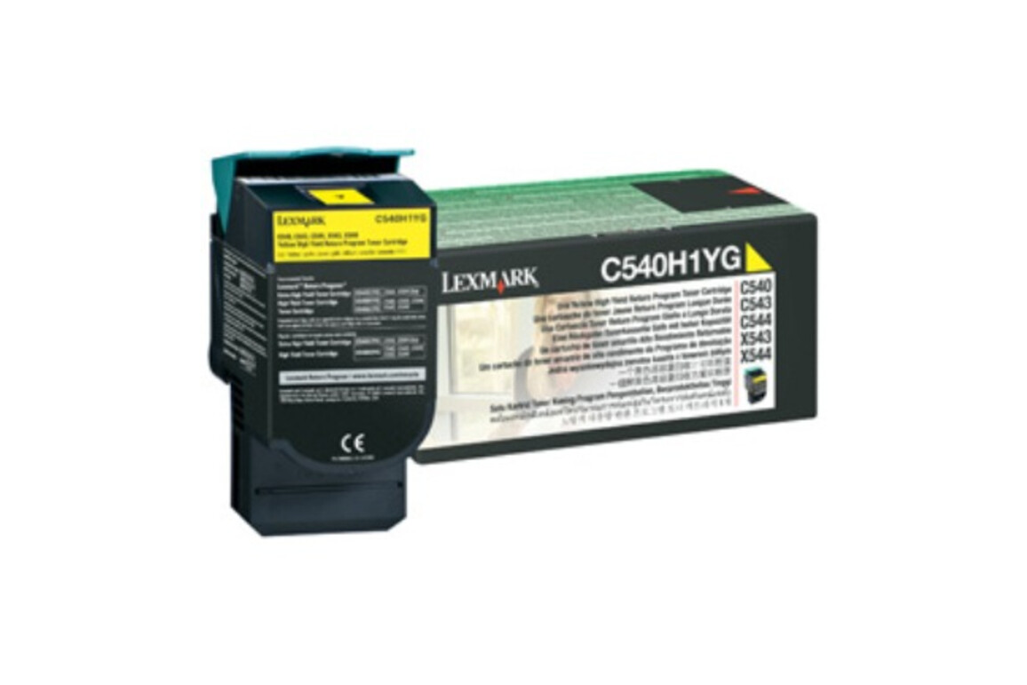 Lexmark Toner Return yell. HY 2K, Art.-Nr. 0C540H1YG - Paterno Shop