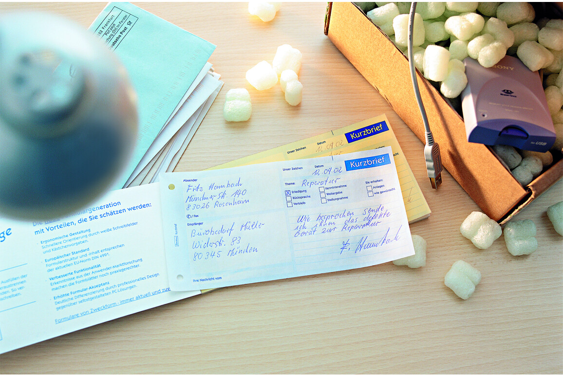 Kurzbrief ZWF DIN A4 (1/3) 100 Blatt, Art.-Nr. 1020ZWF - Paterno Shop Kurzbrief ZWF DIN A4 (1/3) 100 Blatt, Art.-Nr. 1020ZWF - Paterno Shop
