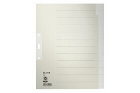 Register Leitz A4 12-teilig grau, Art.-Nr. 1222-00-85 - Paterno Shop