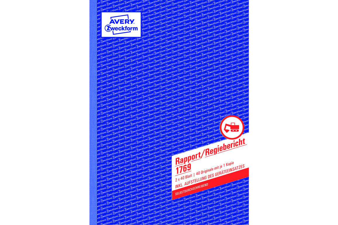 Rapport und Regiebericht ZWF, A4 SD, Art.-Nr. 1769ZWF - Paterno Shop Rapport und Regiebericht ZWF, A4 SD, Art.-Nr. 1769ZWF - Paterno Shop