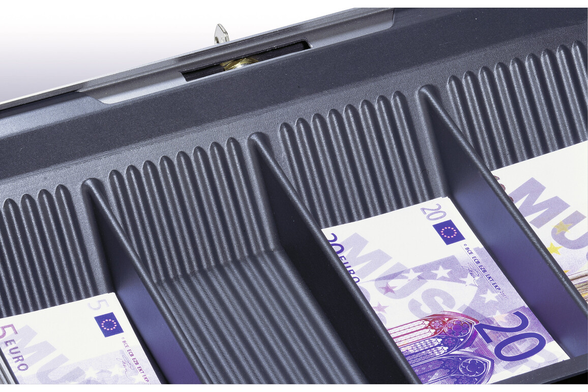 Geldkassette Durable Euroboxx anthrazig/grau, Art.-Nr. 178257 - Paterno Shop