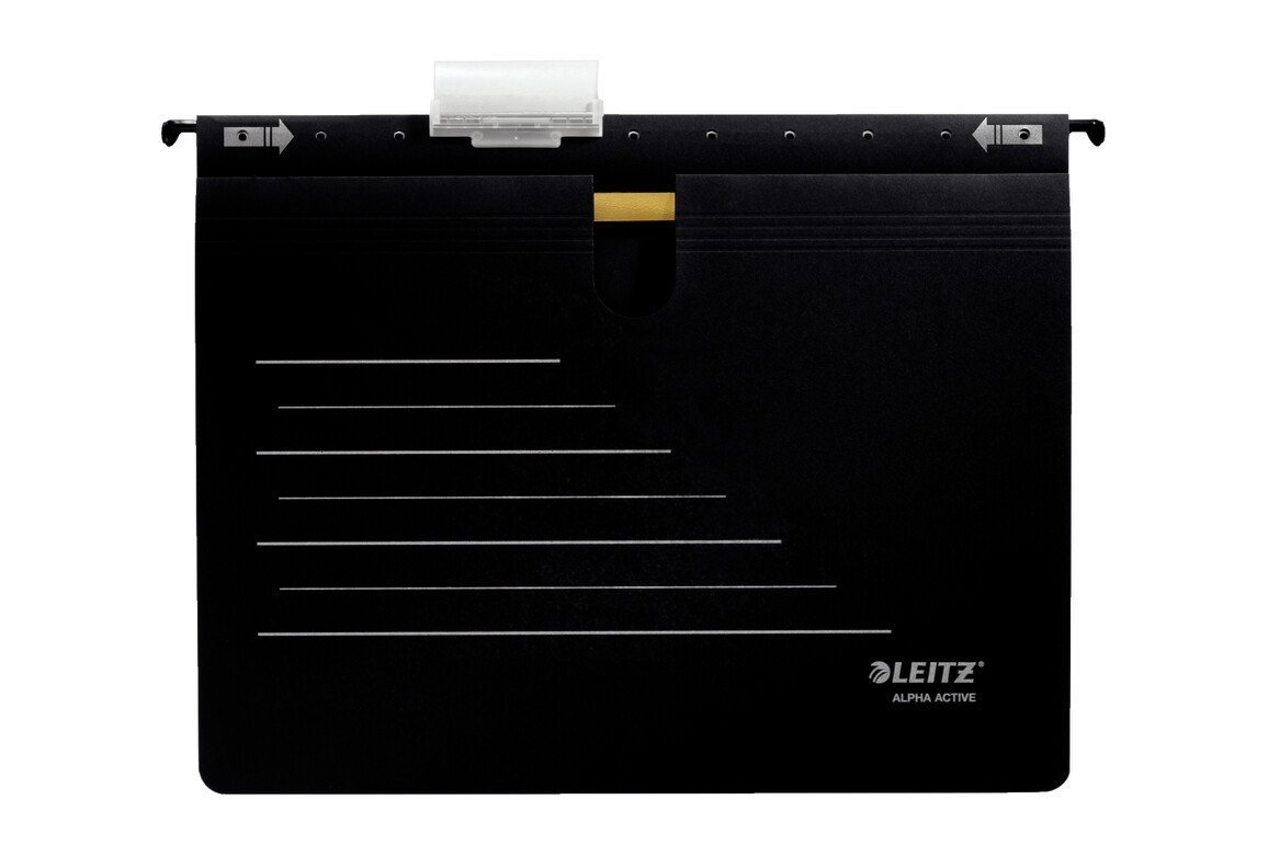 Hängehefter Leitz Alpha Active 5er Pkg schwarz, Art.-Nr. 1924-30-SW - Paterno Shop