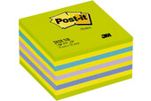 Haftnotizwürfel Post-it 76x76 mm neongrün-blau, Art.-Nr. 2028NB - Paterno B2B-Shop