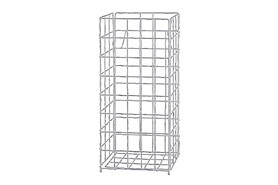 Abfallbehälter Drahtgitter weiss, Art.-Nr. 229750 - Paterno Shop