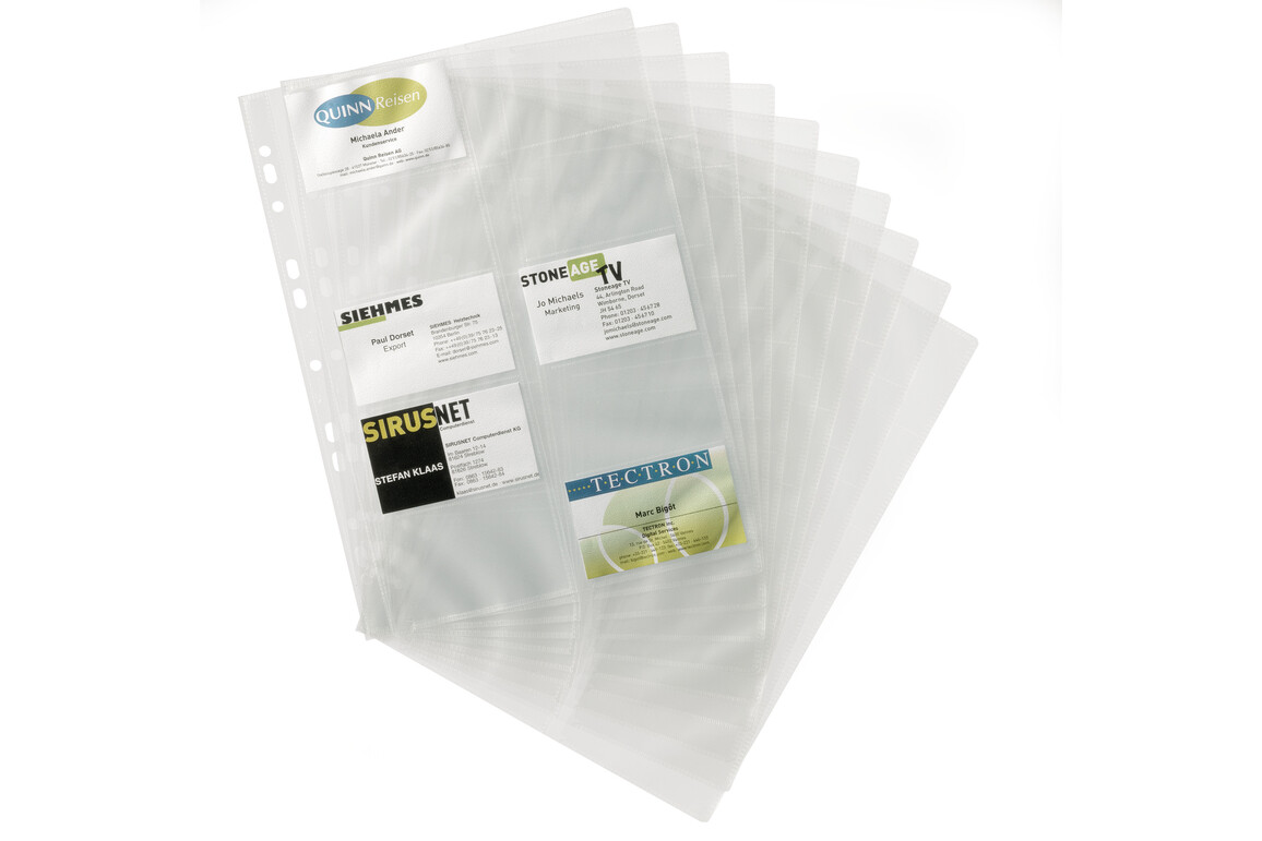 Visitenkartenhüllen Durable A4 2389, Art.-Nr. 2389-19 - Paterno Shop