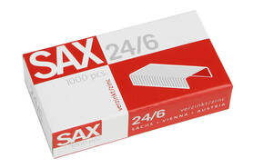 Heftklammern Sax 24/6 verkupfert, Art.-Nr. 24-6 - Paterno B2B-Shop