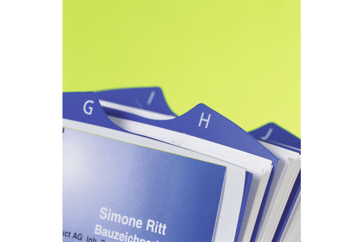 Rotationskartei Visifix schwarz, Art.-Nr. 2417-01 - Paterno Shop