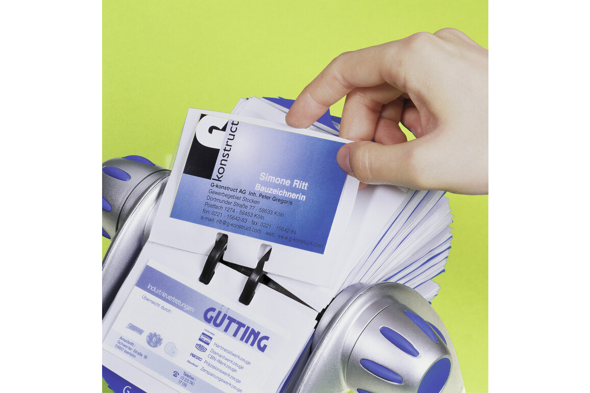 Rotationskartei Visifix silber, Art.-Nr. 2417-23 - Paterno Shop