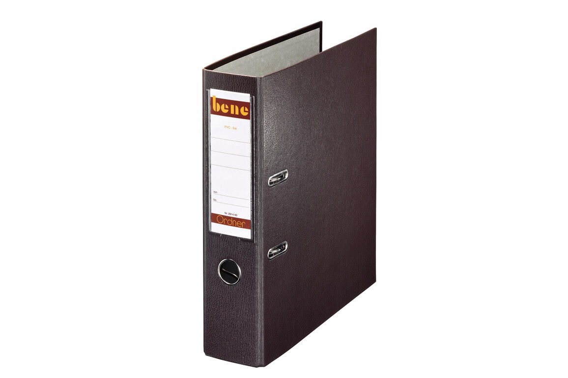 Ordner Bene Standard breit braun, Art.-Nr. 291400-BR - Paterno Shop