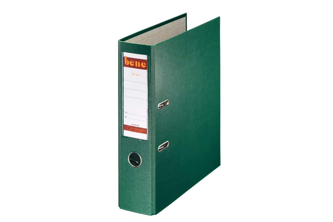 Ordner Bene Standard breit grün, Art.-Nr. 291400-GN - Paterno B2B-Shop