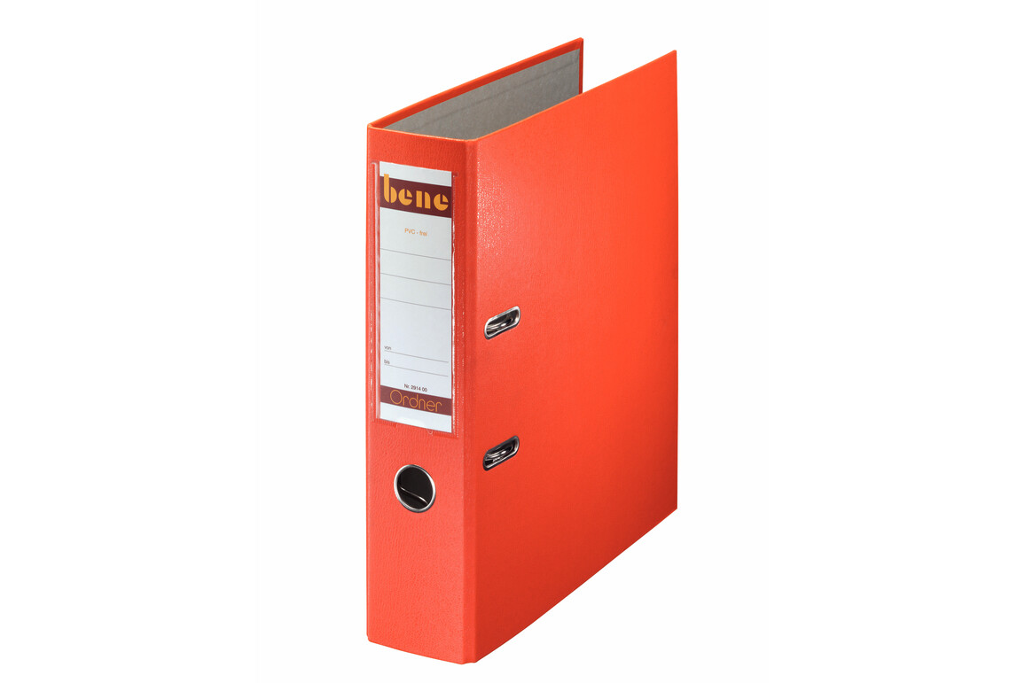 Ordner Bene Standard breit orange, Art.-Nr. 291400-OR - Paterno Shop