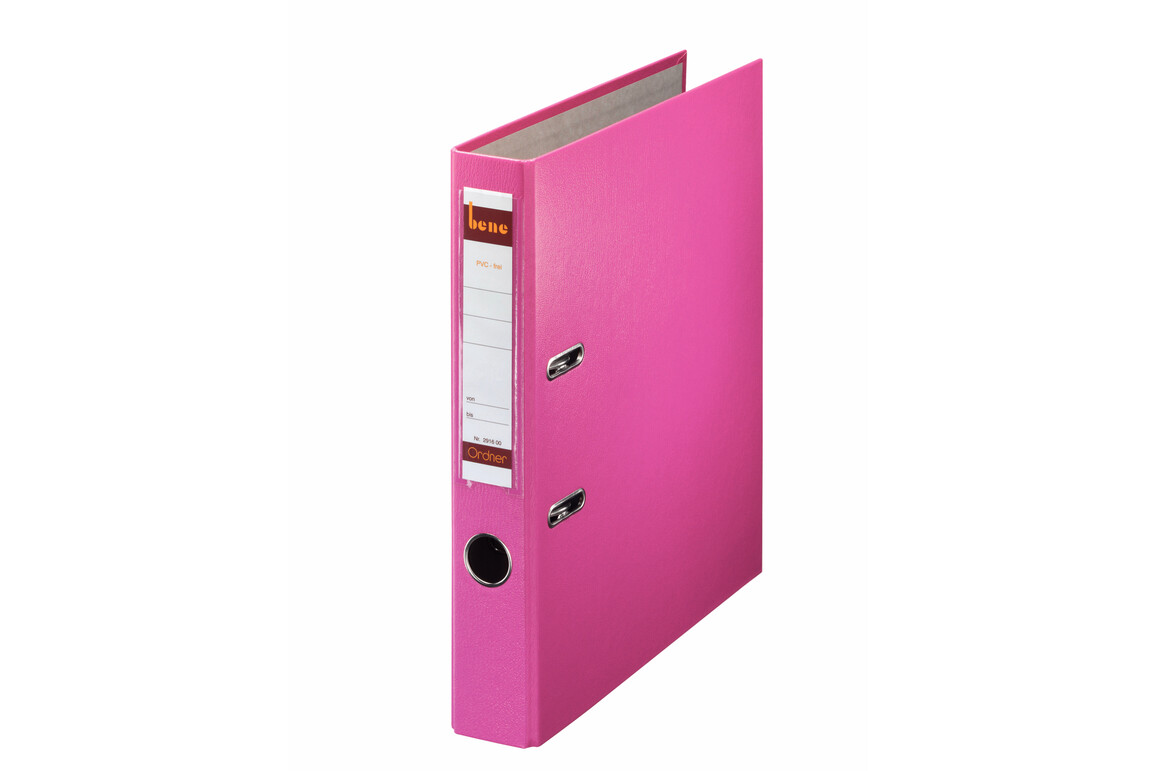 Ordner Bene Standard schmal rosa, Art.-Nr. 291600-RS - Paterno Shop