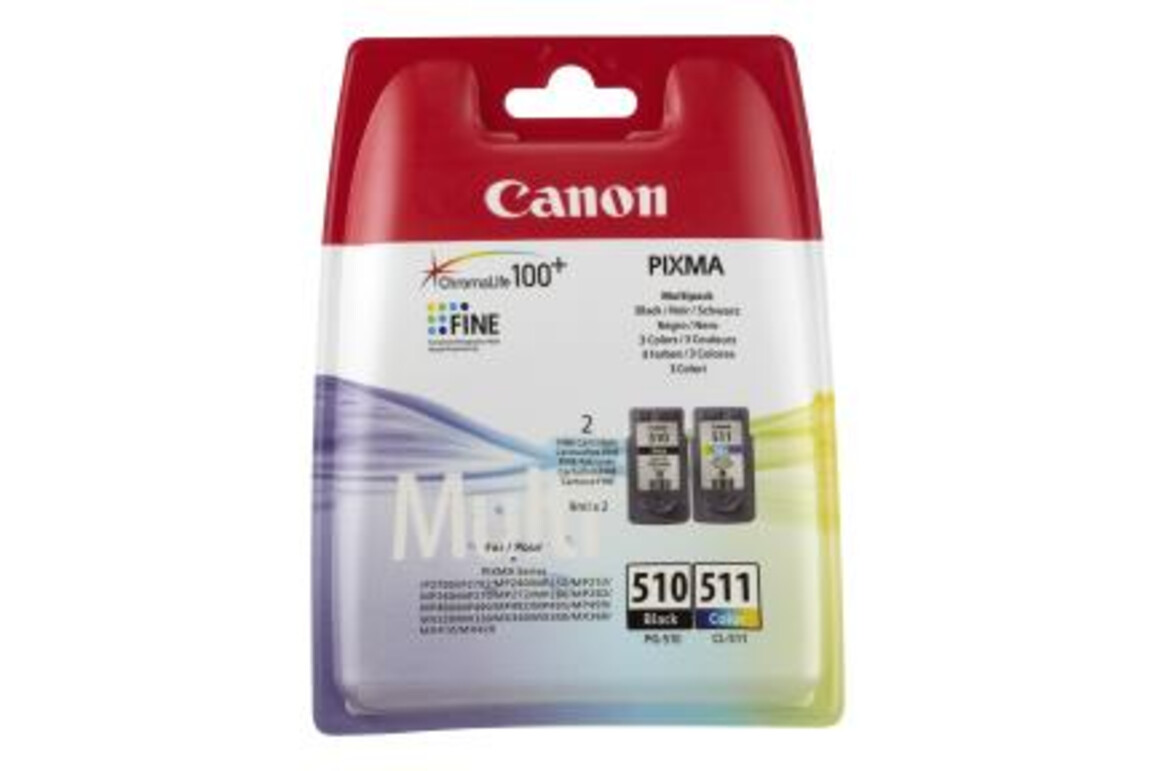 Canon PG510/CL511 Multi Pack je 9ml 1x2, Art.-Nr. 2970B010 - Paterno Shop