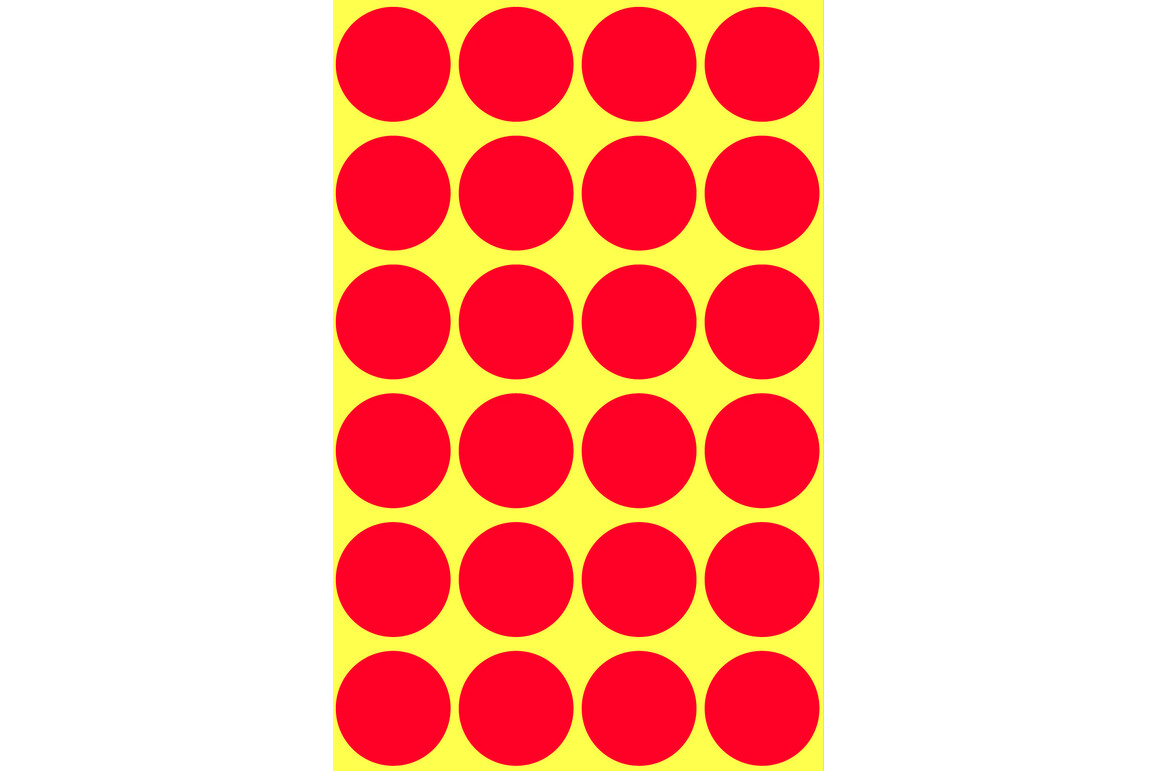 Markierungspunke ZWF Ø 18 mm, rot, Art.-Nr. 3004ZWF - Paterno Shop