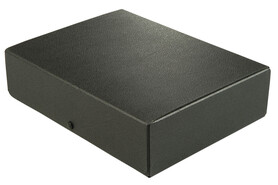Dokumentenmappe Elba A4 8,5 cm schwarz, Art.-Nr. 31418 - Paterno Shop