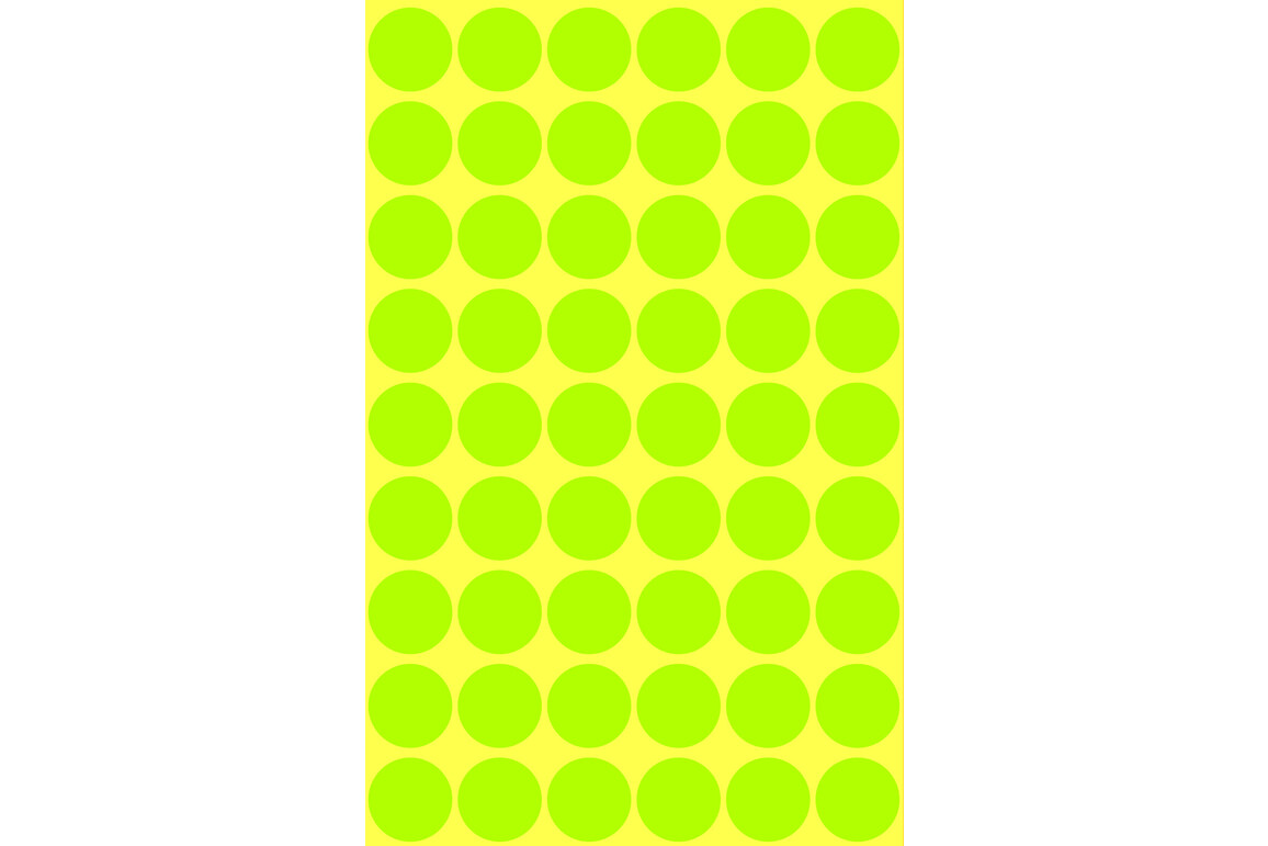 Markierungspunke ZWF Ø 12 mm, leuchtgrün, Art.-Nr. 3149ZWF - Paterno Shop