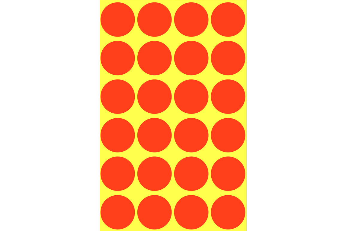 Markierungspunke ZWF Ø 18 mm, leuchtrot, Art.-Nr. 3172ZWF - Paterno Shop