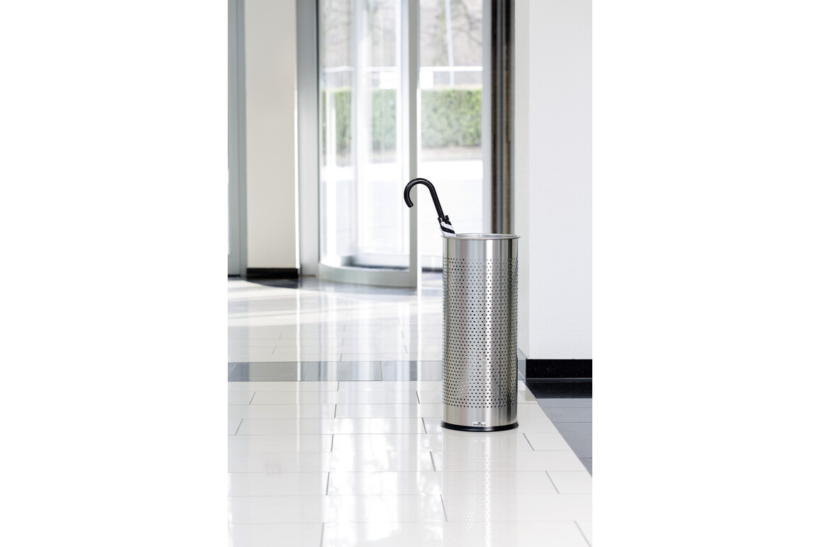 Schirmständer Durable 28,5 l in metallic silber, Art.-Nr. 337123 - Paterno Shop Schirmständer Durable 28,5 l in metallic silber, Art.-Nr. 337123 - Paterno Shop