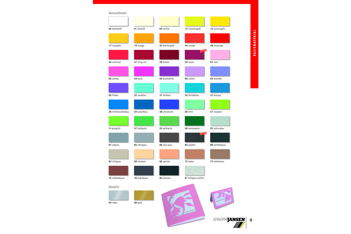 Tonpapier MarpaJansen 130gr. A4 flieder, Art.-Nr. 360530-FLI - Paterno Shop