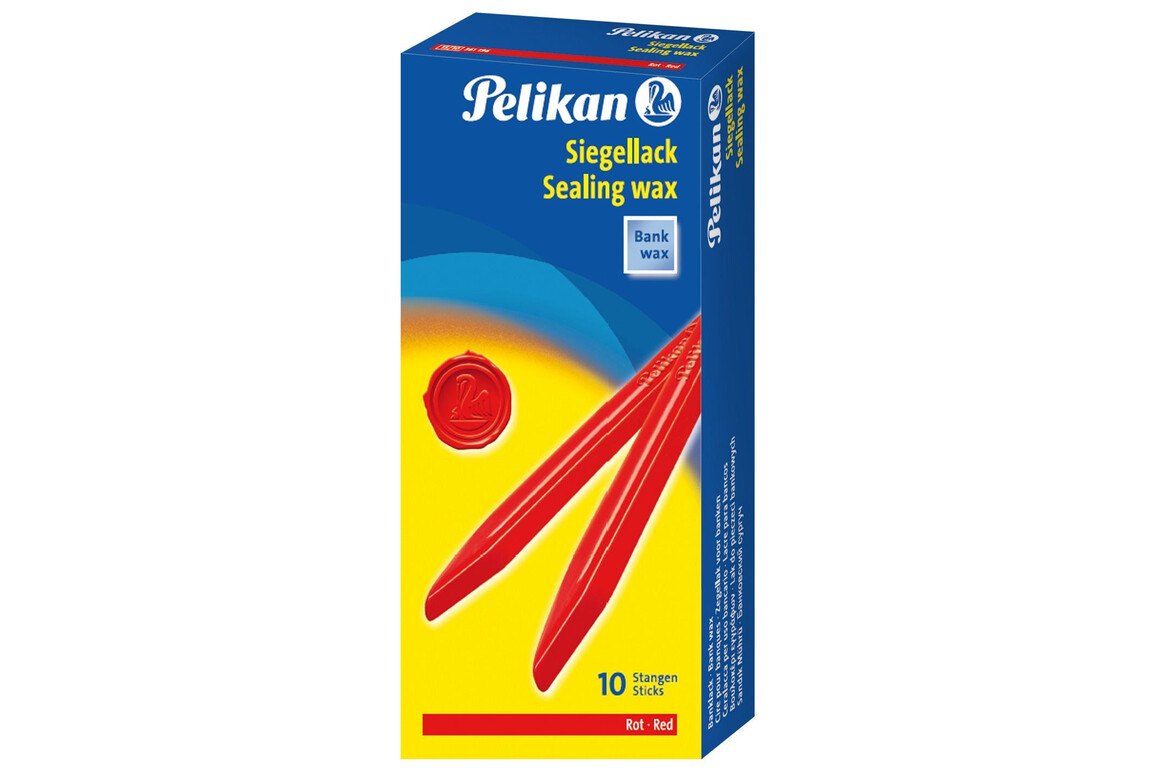 Siegellack Pelikan Banklack 15/10 rot, Art.-Nr. 361196 - Paterno Shop
