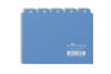 Leitregister Durable A6 quer A-Z 5/5-teilung hellblau, Art.-Nr. 3660-HBL - Paterno Shop
