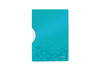 Clipboardmappe Leitz WOW PP A4 blaumetallic, Art.-Nr. 418500-BLME - Paterno Shop