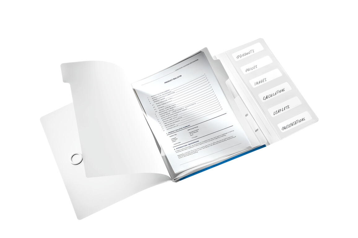 Ordnungsmappe Leitz WOW PP A4 schwarz, Art.-Nr. 463300-SWM - Paterno Shop