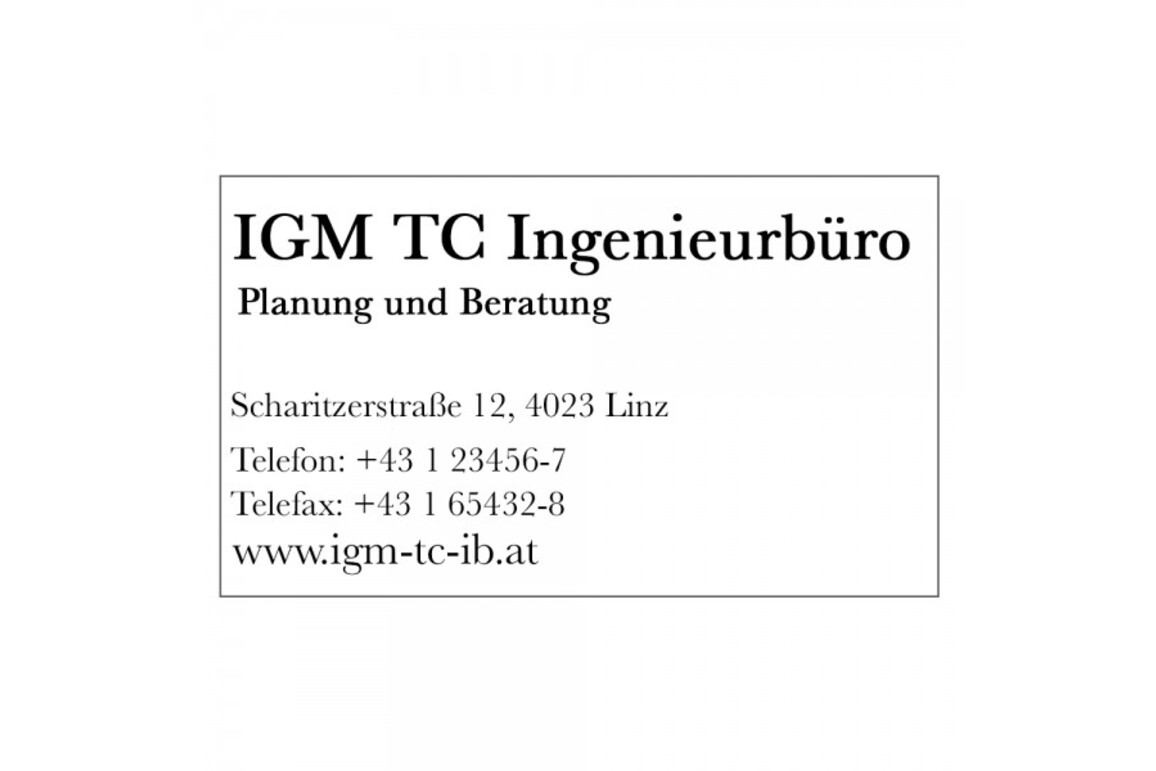 Stempel Trodat Text, Art.-Nr. 5204 - Paterno Shop