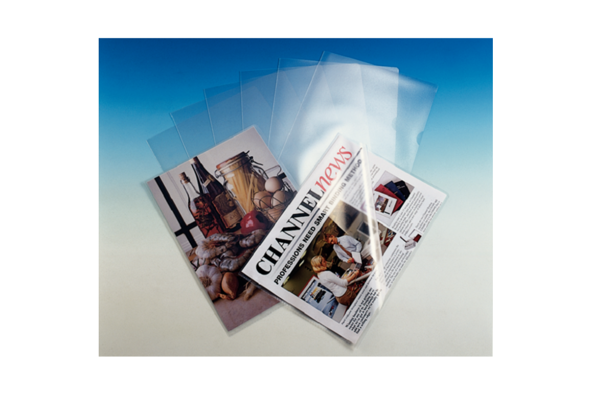 Aktenhüllen Esselte A4 115 my farblos, Art.-Nr. 54832 - Paterno Shop