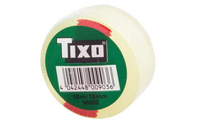 Klebeband Tixo 15mmx10lfm transparent, Art.-Nr. 56002T - Paterno B2B-Shop Klebeband Tixo 15mmx10lfm transparent, Art.-Nr. 56002T - Paterno B2B-Shop