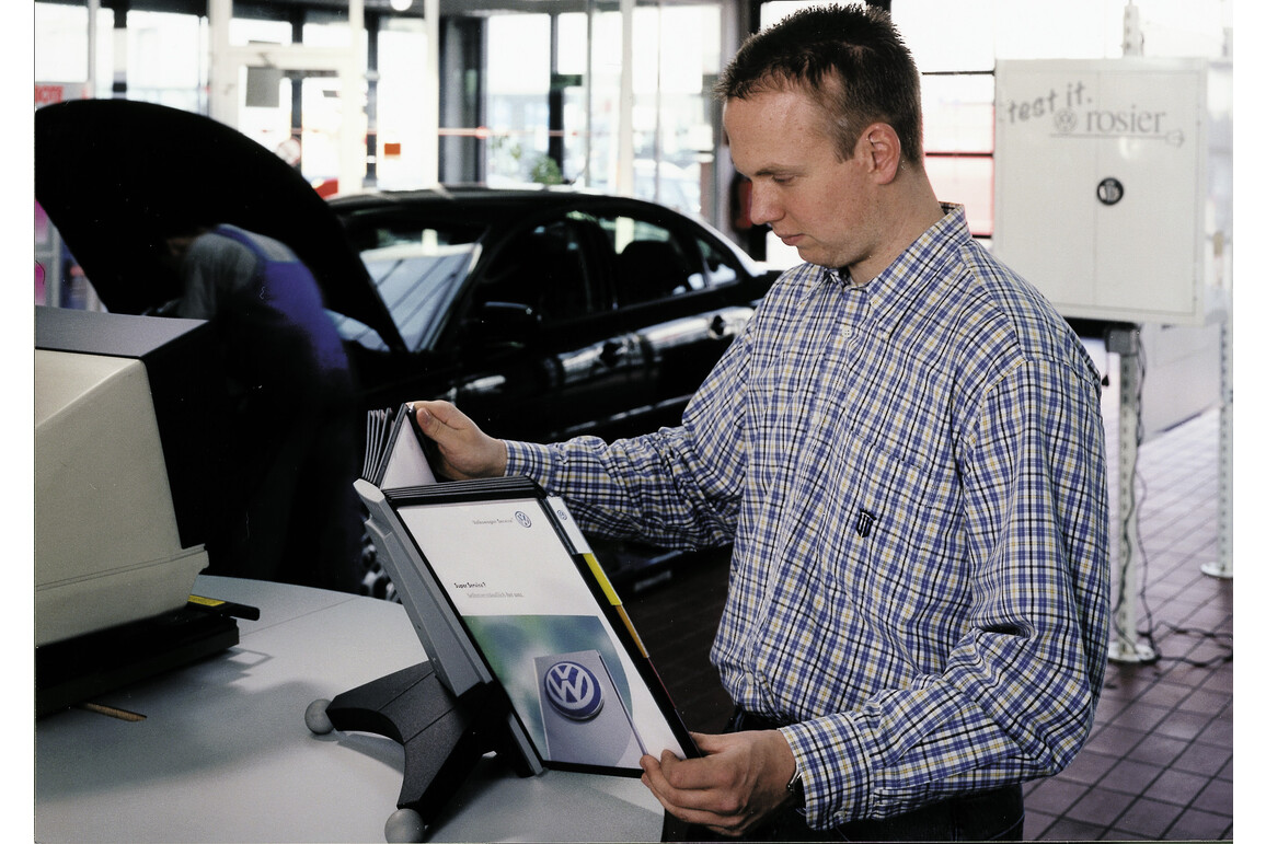 Tischständer Durable SHERPA Table mit 10 Sichttafeln, Art.-Nr. 563200 - Paterno Shop