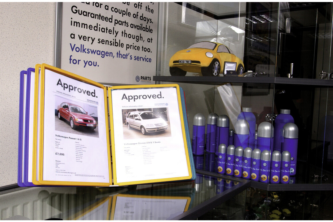 Tischständer Durable SHERPA Table mit 10 Sichttafeln, Art.-Nr. 563200 - Paterno Shop