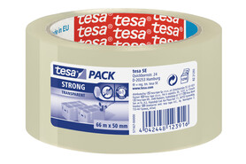 Klebeband Tesa PP 50mm 66lfm farblos, Art.-Nr. 57167-TR - Paterno B2B-Shop