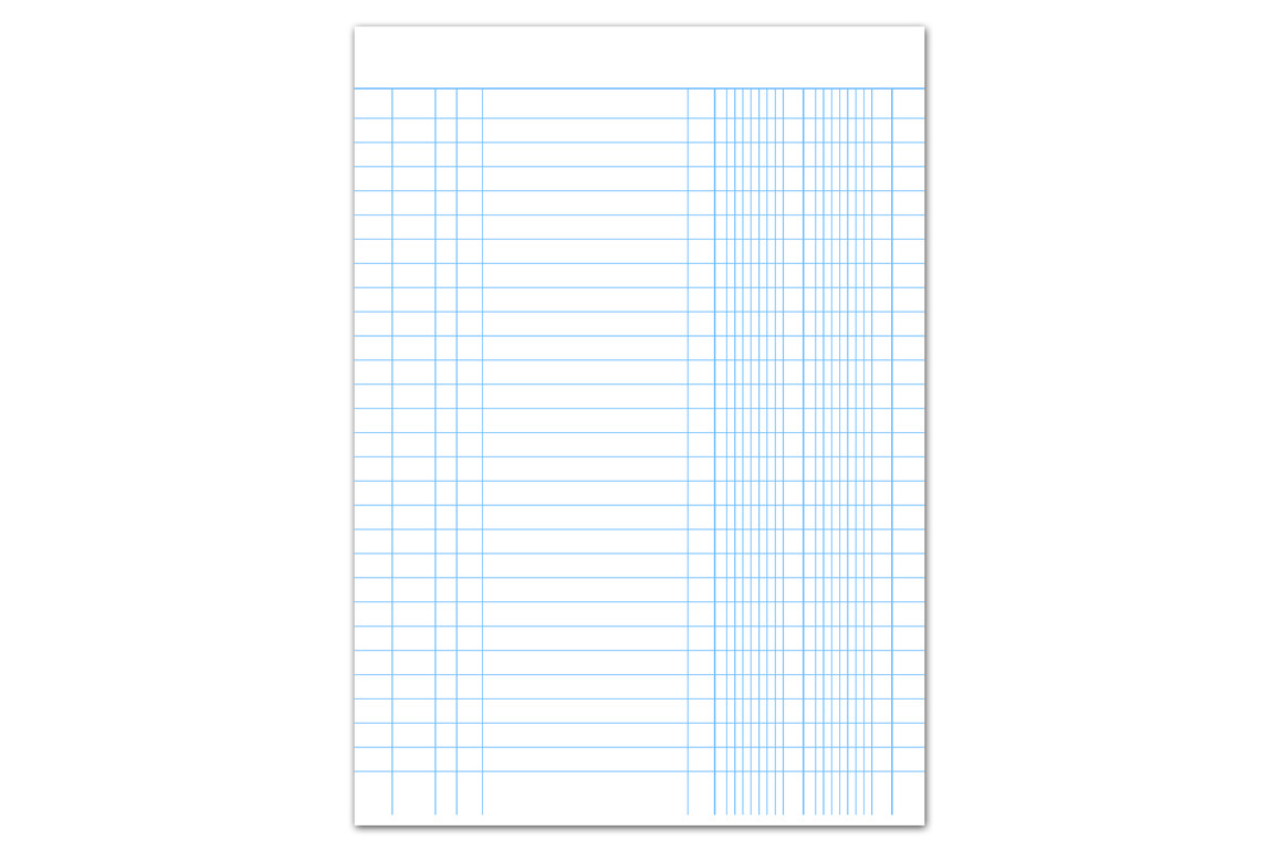 Kassabuch Ursus A4 40 Blatt 2 Kolonnen, Art.-Nr. 608250 - Paterno Shop