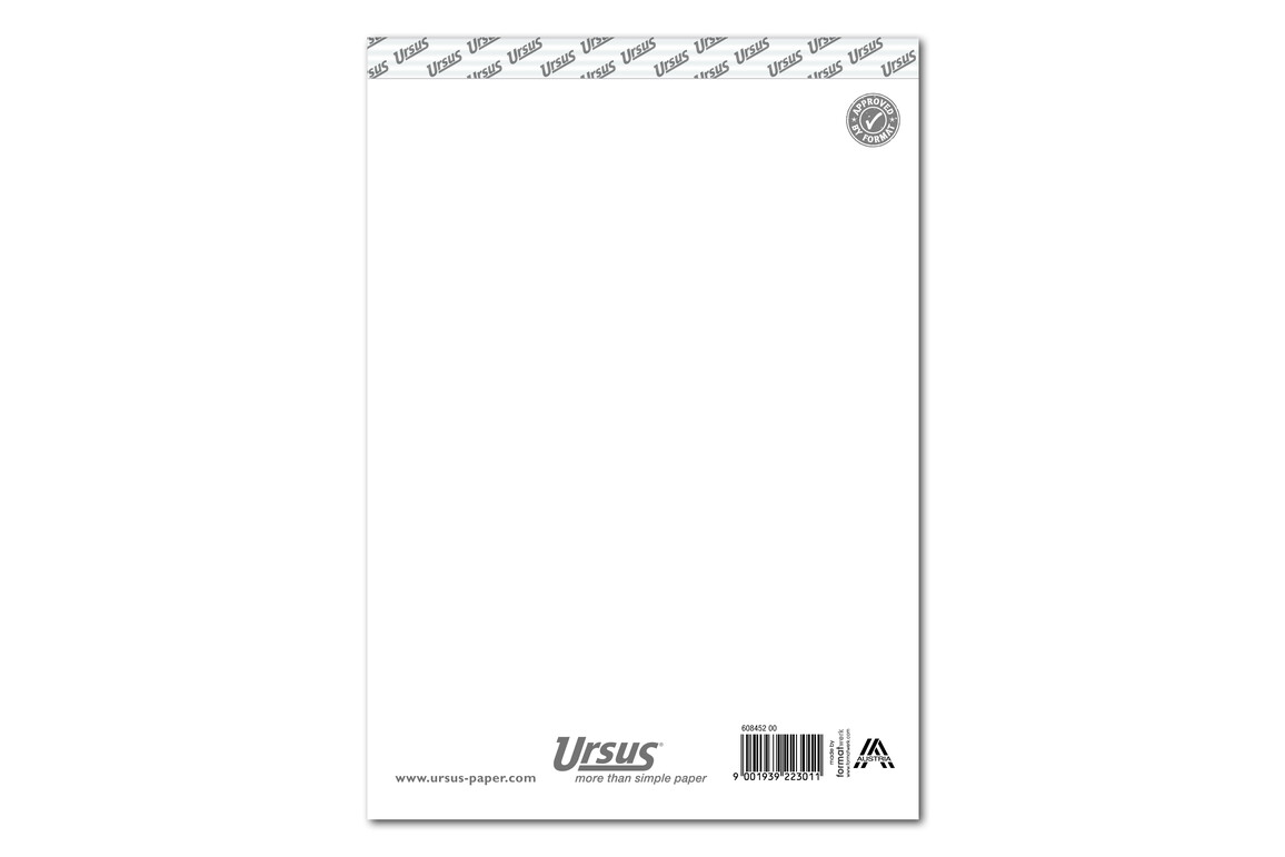 Notizblock Ursus A5 48 Bl. lin. ohne Deckblatt, Art.-Nr. 608452-10 - Paterno Shop