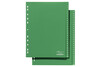 Register Durable 6157 A4 1-52 52 teilig, Art.-Nr. 615705 GRUEN - Paterno Shop