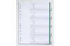 Register Durable 6220 A4 blanko 5-teilig, Art.-Nr. 622005 GRUEN - Paterno Shop