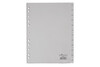 Register Durable A4 6507 Dez-Jän 12-teilig, Art.-Nr. 650710 GRAU - Paterno Shop