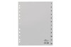 Register Durable 6512 A4 1-12 12 teilig, Art.-Nr. 651210 GRAU - Paterno Shop