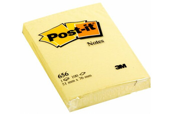 Haftnotizen Post-it 76x51 mm gelb, Art.-Nr. 656 - Paterno Shop
