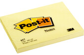Haftnotizen Post-it 76x102 mm gelb, Art.-Nr. 657 - Paterno B2B-Shop