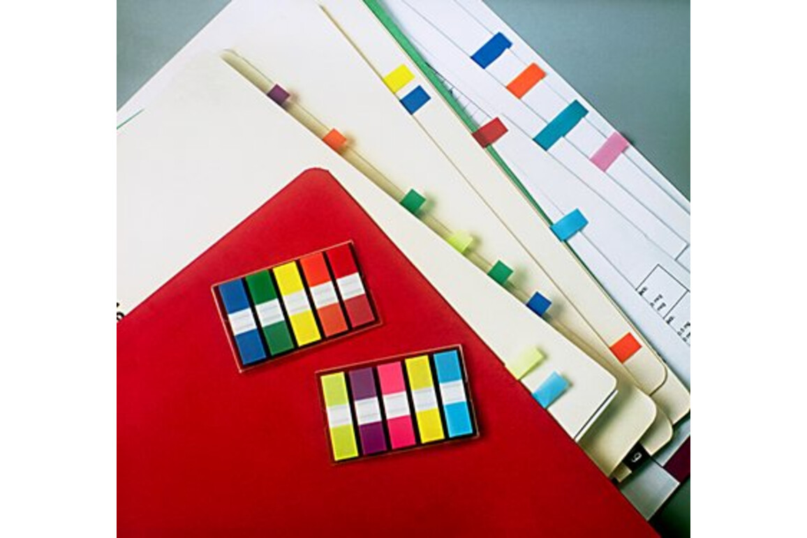 Haftstreifen Post-it Index 11,9x43,2 mm Mini, Art.-Nr. 683-4AB - Paterno Shop Haftstreifen Post-it Index 11,9x43,2 mm Mini, Art.-Nr. 683-4AB - Paterno Shop