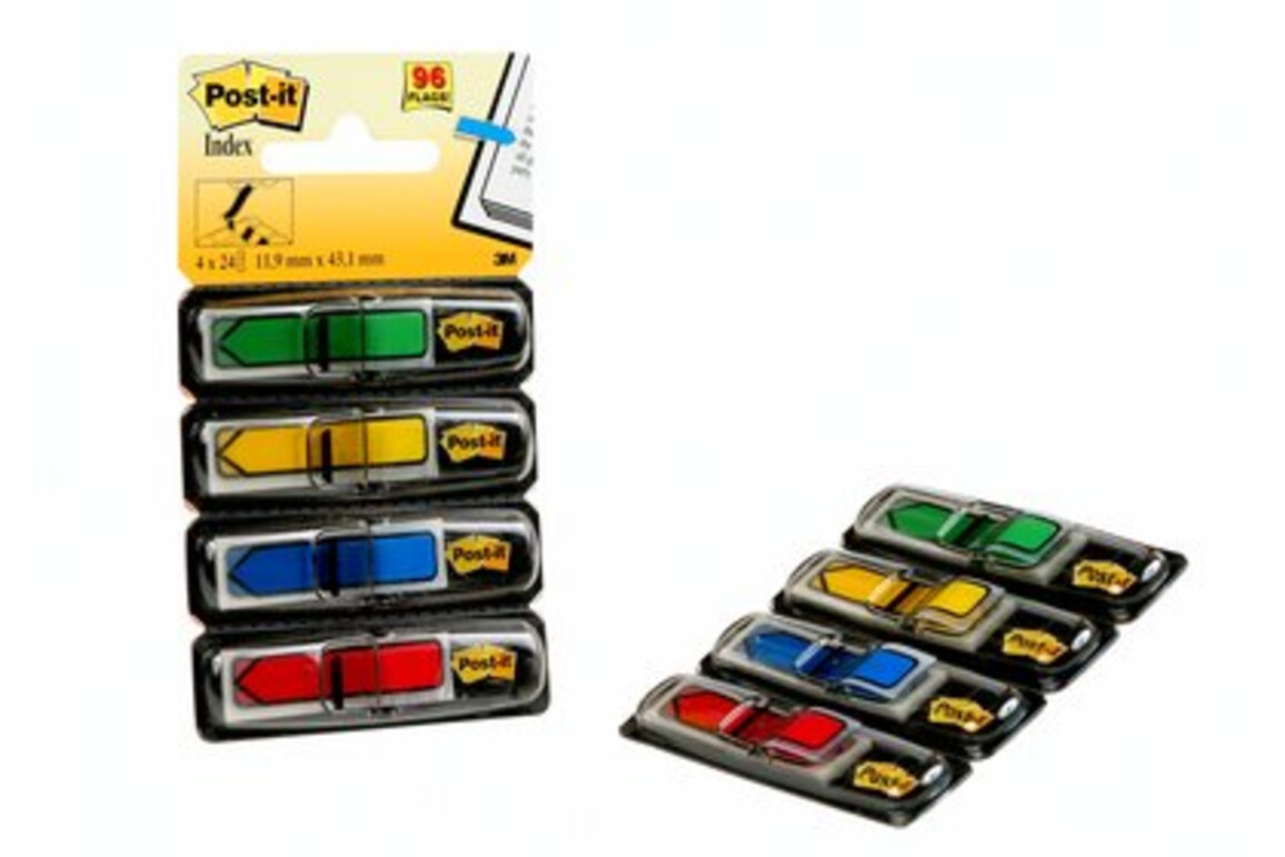 Haftstreifen Post-it Index 11,9x43,2 mm Pfeile, Art.-Nr. 684-ARR3 - Paterno Shop Haftstreifen Post-it Index 11,9x43,2 mm Pfeile, Art.-Nr. 684-ARR3 - Paterno Shop