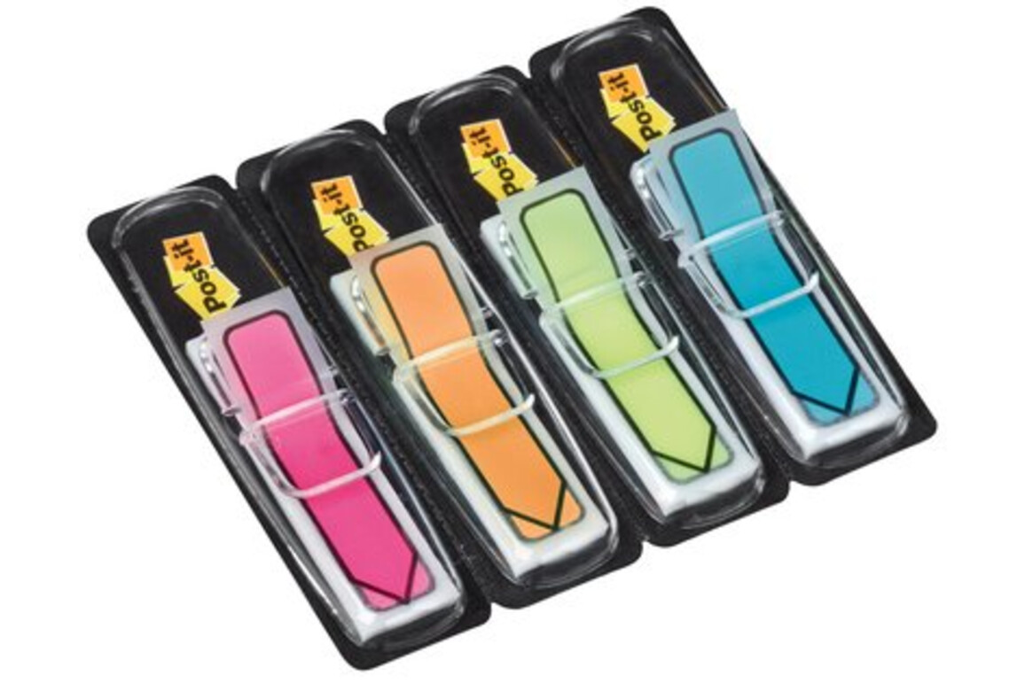 Haftstreifen Post-it Index Mini 11,9x43,2mm Pfeile, Art.-Nr. 684-ARR4 - Paterno Shop