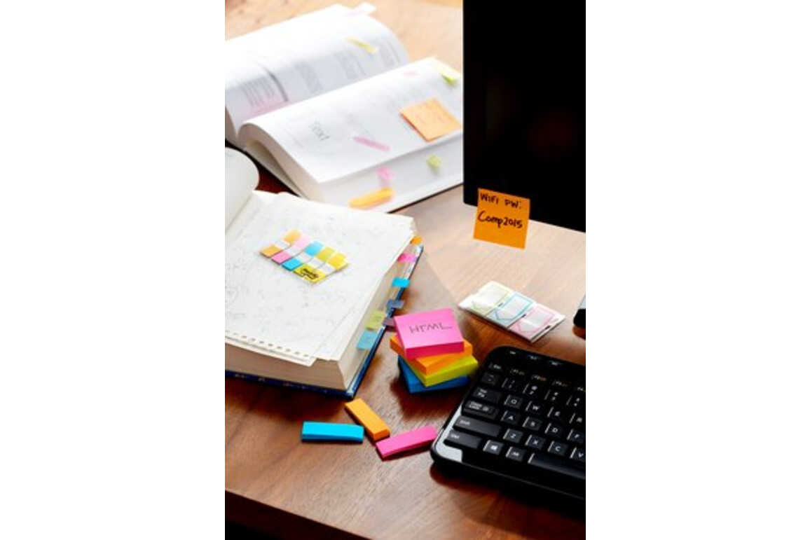 Haftstreifen Post-it Index Mini 11,9x43,2mm Pfeile, Art.-Nr. 684-ARR4 - Paterno Shop