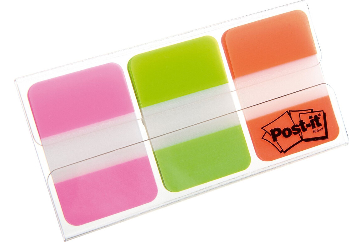 Haftstreifen Post-It Index Strong 25,4x38,1 mm, Art.-Nr. 686-PGO - Paterno Shop