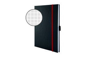 Notizbuch Notizio Hardcover A5 kariert grau, Art.-Nr. 7027ZWF - Paterno B2B-Shop